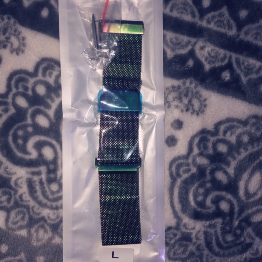 Color changing stainless steal watch band